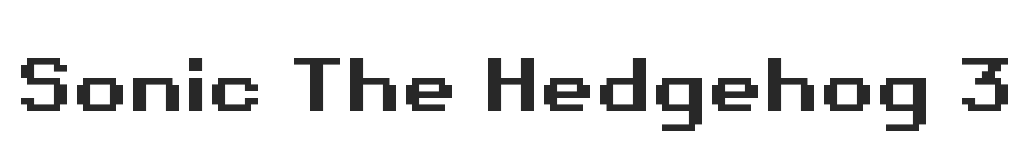 Sonic The Hedgehog 3